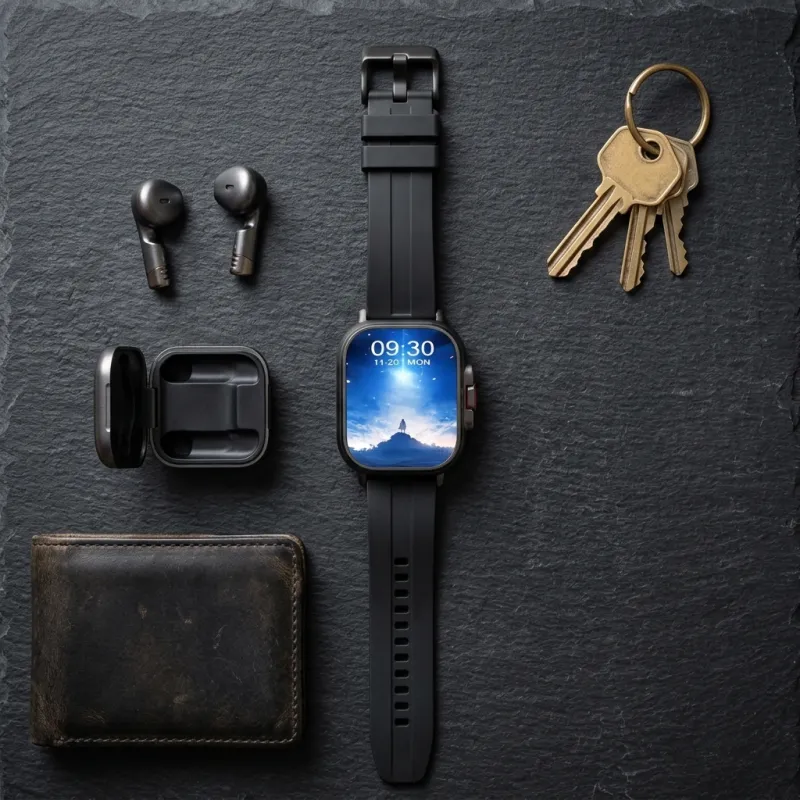 Smart watch with airpods