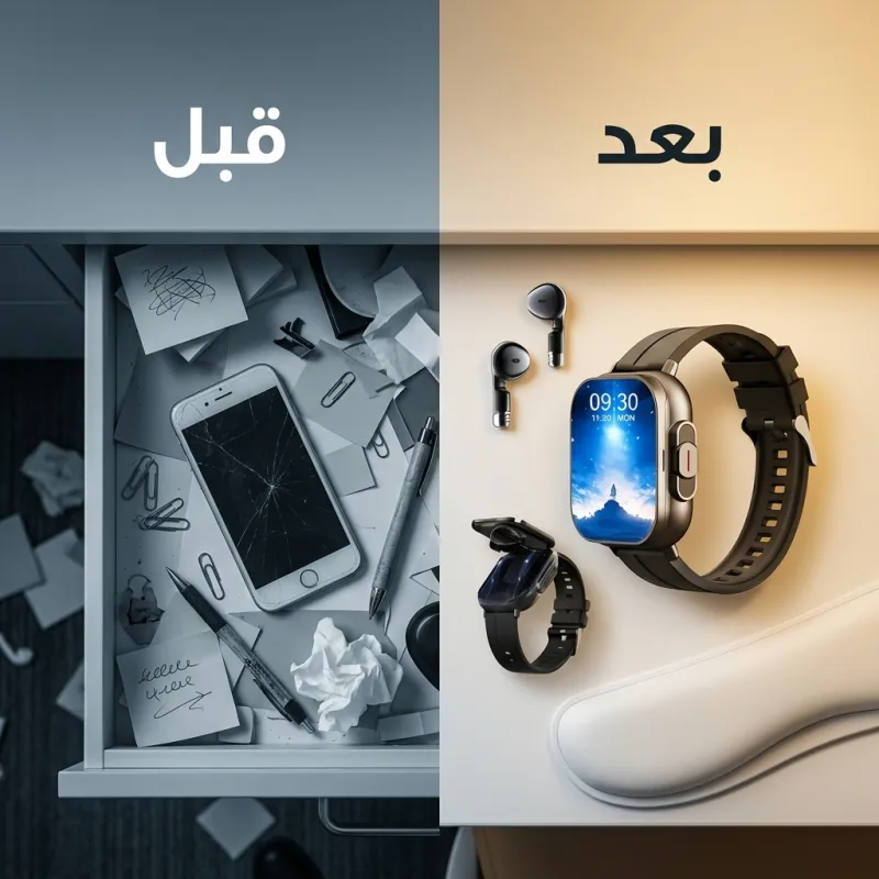Smart watch with airpods