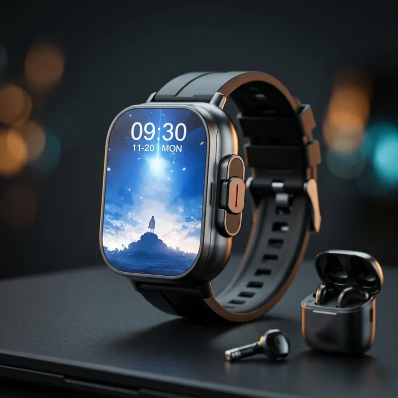 Smart watch with airpods