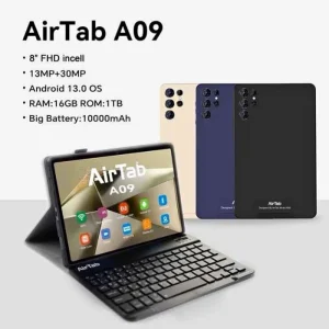 بكيبورد بلوتوث + مجموعة هدايا وضمان عام Air Tap A09