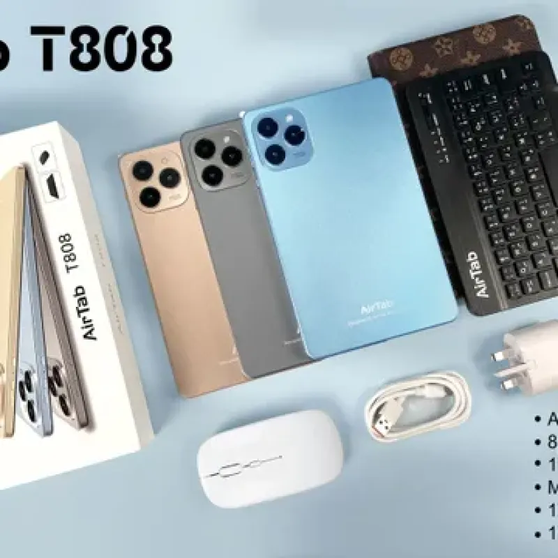 Air Tab T808 Pro Ram 16GB Rom 1TB تابلت ضمان عام