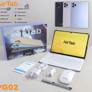 تابلت Air Tap PG02 بكيبورد و ماوس بلوتوث (ضمان عام ) + مجموعة هدايا