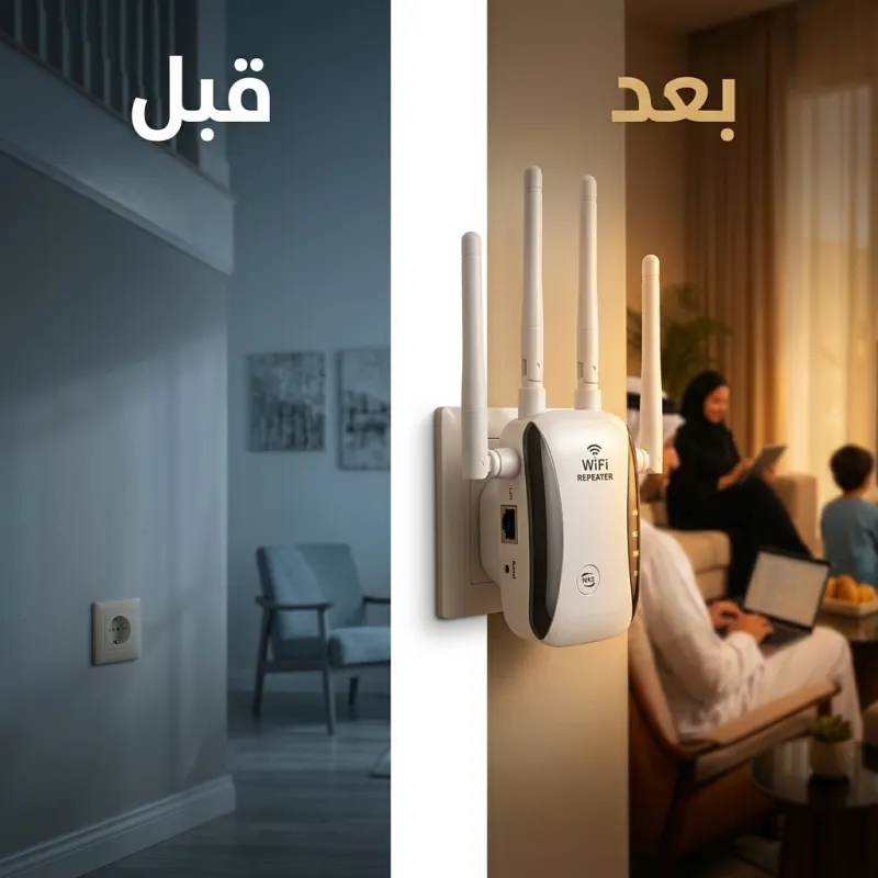 مقوى واى فاى 4 أنتنا