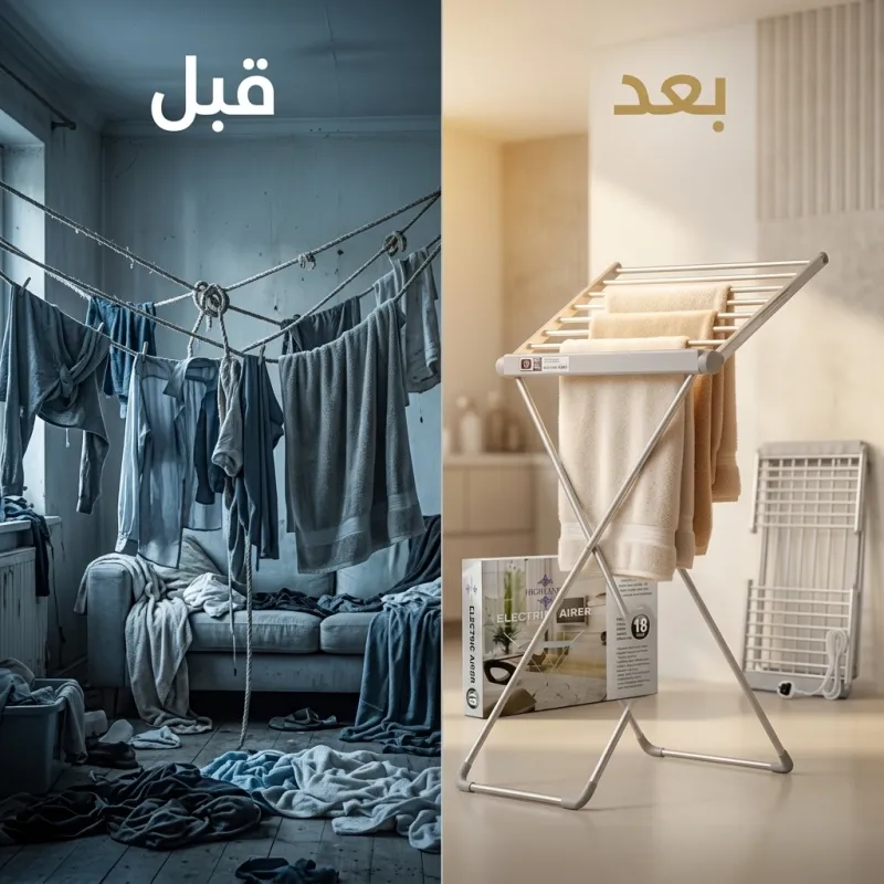 مجفف ملابس كهربائي محمول EVIA 230 واط