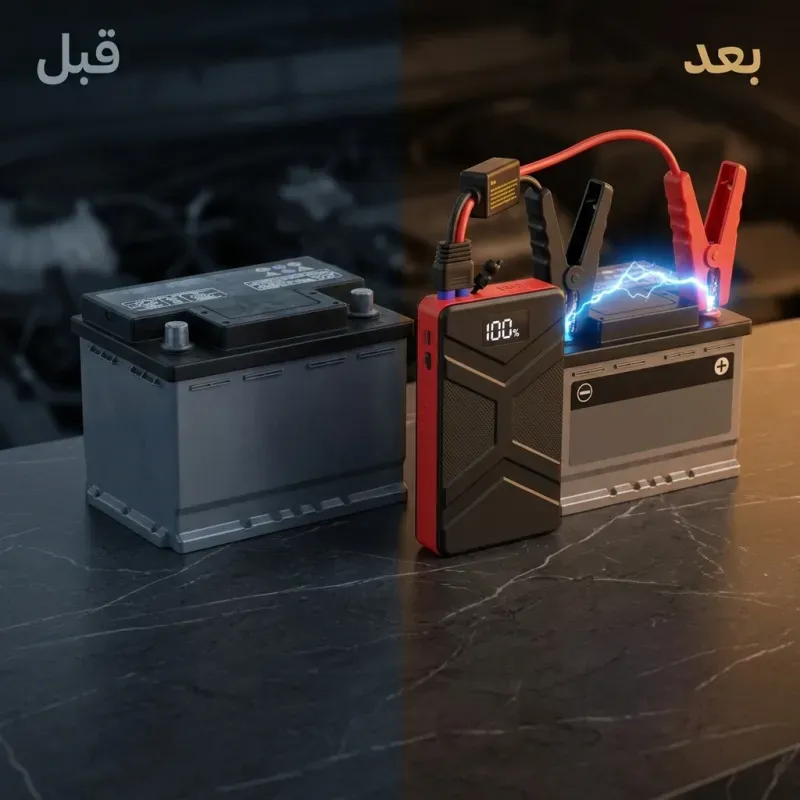 باور بانك للسيارة جامب ستارتر HONTON ضمان سنه
